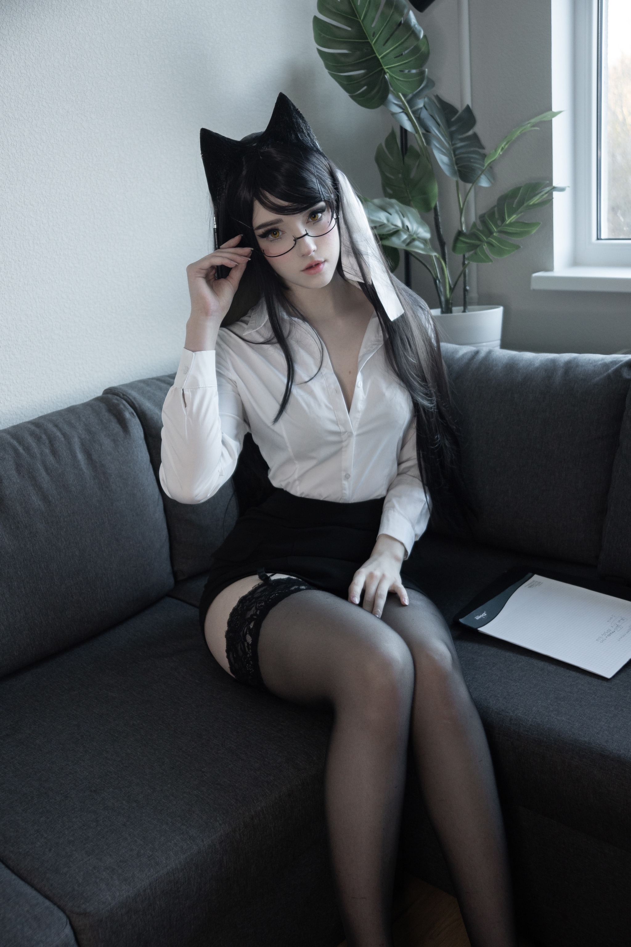 图片[1]-Candy Ball – NO.006 Secretary Atago [54P]-XikXak